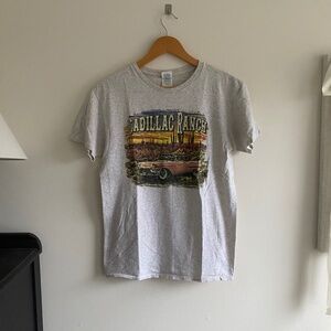 Western graphic cotton t-shirt
